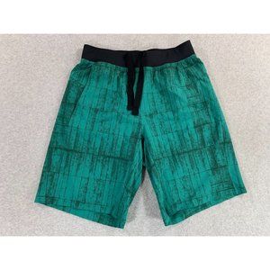 Lululemon Athletica Athletic Running Training Shorts‎ (Men's Medium) Green
